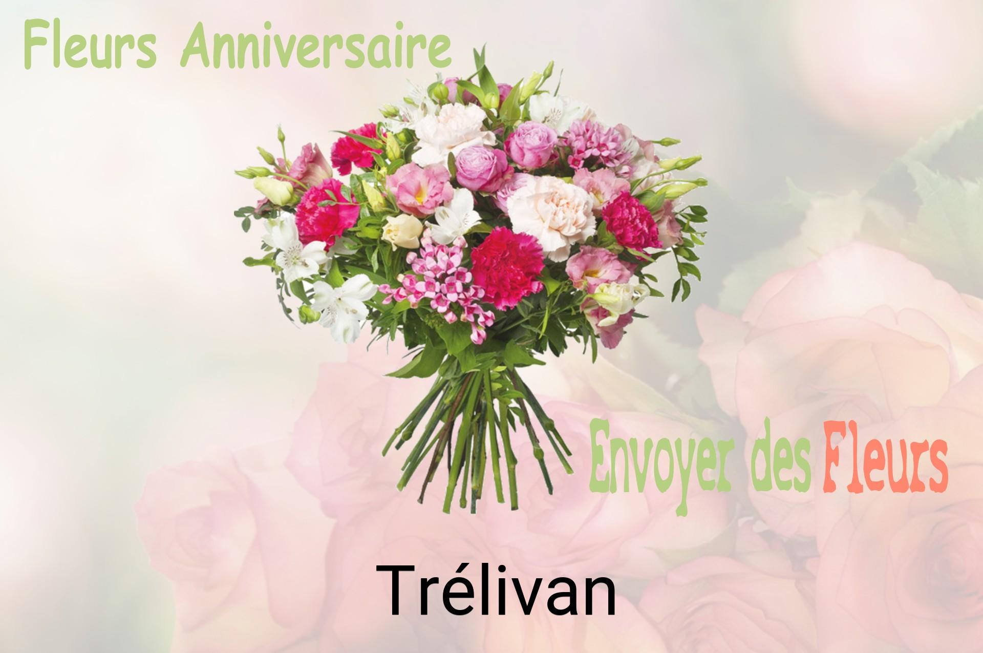 Bouquet de fleurs d’anniversaire livré à Trélivan